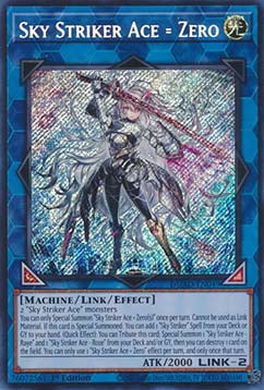 Sky Striker Ace = Zero (V.1 - Secret Rare) - Duelist’s Advance (Secret Rare) [DUAD-049]