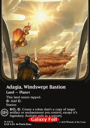 Adagia, Windswept Bastion (V.2) - Edge of Eternities: Extras (Mythic) [XEOE-372]