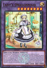 Lady's Dragonmaid (V.1 - Ultra Rare) - Battles of Legend: Monster Mayhem (Ultra Rare) [BLMM-049]