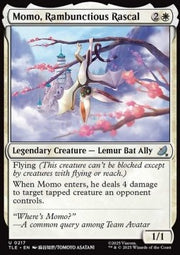 Momo, Rambunctious Rascal (V.1) - Magic: The Gathering | Avatar: The Last Airbender: Eternal (Uncommon) [TLE-217]