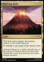 Thriving Bluff - Magic: The Gathering | Avatar: The Last Airbender: Eternal (Common) [TLE-260]