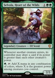 Selvala, Heart of the Wilds - Commander: Lorwyn Eclipsed (Mythic) [ECC-116]