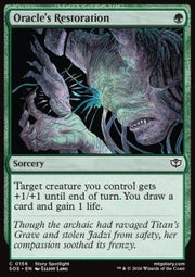 Oracle's Restoration - Secrets of Strixhaven (Common) [SOS-156]