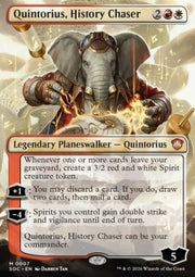 Quintorius, History Chaser - Commander: Secrets of Strixhaven (Mythic) [SOC-7]