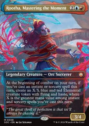 Rootha, Mastering the Moment - Commander: Secrets of Strixhaven (Mythic) [SOC-8]
