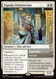 Eiganjo Dynastorian // Replenish - Commander: Secrets of Strixhaven (Rare) [SOC-13]