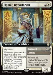 Eiganjo Dynastorian // Replenish - Commander: Secrets of Strixhaven: Extras (Rare) [XSOC-63]
