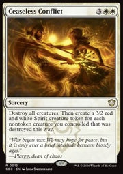 Ceaseless Conflict - Commander: Secrets of Strixhaven (Rare) [SOC-12]