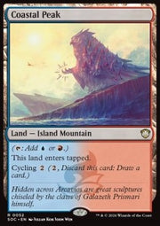 Coastal Peak - Commander: Secrets of Strixhaven (Rare) [SOC-52]