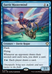 Faerie Mastermind - Commander: Secrets of Strixhaven (Rare) [SOC-114]