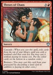 Throes of Chaos - Commander: Secrets of Strixhaven (Uncommon) [SOC-257]