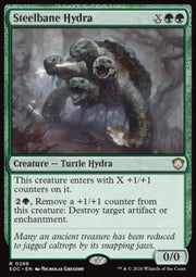 Steelbane Hydra - Commander: Secrets of Strixhaven (Rare) [SOC-288]