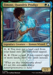 Zimone, Quandrix Prodigy - Commander: Secrets of Strixhaven (Uncommon) [SOC-341]
