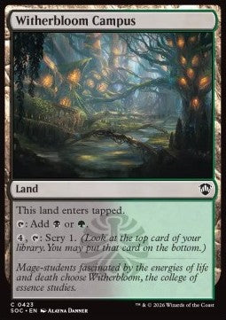 Witherbloom Campus - Commander: Secrets of Strixhaven (Common) [SOC-423]