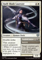 Quill-Blade Laureate // Twofold Intent - Secrets of Strixhaven (Uncommon) [SOS-27]