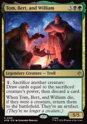 Tom, Bert, and William