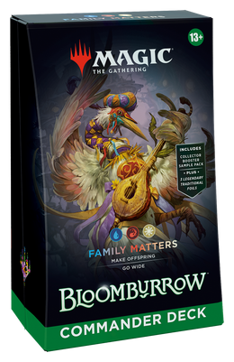 Magic: The Gathering – Bloomburrow – Commander Deck – Family Matters – Inglese
