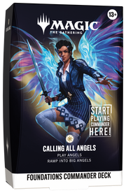 Foundations Commander Deck — Calling All Angels – confezione inglese