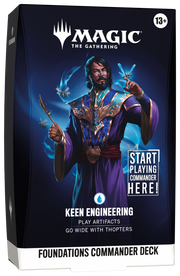 Foundations Commander Deck — Keen Engineering – confezione inglese
