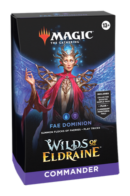 Magic: The Gathering – Wilds of Eldraine – Commander Deck – Fae Dominion – Inglese