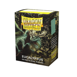 Dragon Shield Dual Matte Standard - Eucalyptus - 100 bustine
