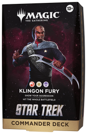 Star Trek — Klingon Fury – confezione inglese