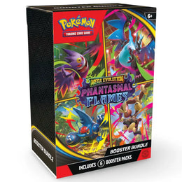 Pokémon GCC – Mega Evolution—Phantasmal Flames Booster Bundle — confezione inglese